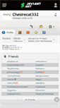Mobile Screenshot of chesirecat332.deviantart.com