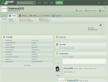 Tablet Screenshot of chesirecat332.deviantart.com