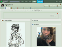 Tablet Screenshot of angelzofneon.deviantart.com