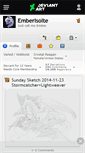 Mobile Screenshot of emberisolte.deviantart.com