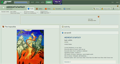 Desktop Screenshot of midnightxfantasy.deviantart.com
