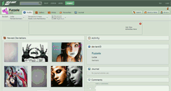 Desktop Screenshot of fuzzele.deviantart.com