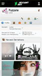 Mobile Screenshot of fuzzele.deviantart.com