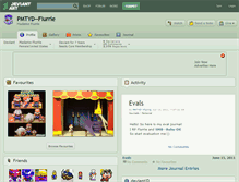 Tablet Screenshot of pmtyd--flurrie.deviantart.com
