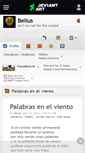 Mobile Screenshot of belius.deviantart.com