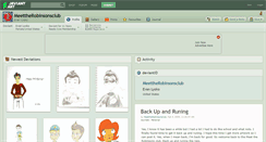 Desktop Screenshot of meettherobinsonsclub.deviantart.com