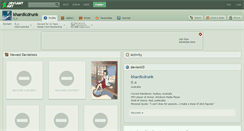 Desktop Screenshot of khardicdrunk.deviantart.com