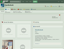 Tablet Screenshot of khardicdrunk.deviantart.com