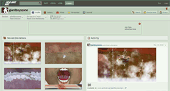 Desktop Screenshot of giantboyszone.deviantart.com