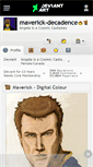 Mobile Screenshot of maverick-decadence.deviantart.com
