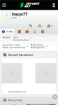 Mobile Screenshot of kiasyn77.deviantart.com