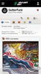 Mobile Screenshot of gutterfunk.deviantart.com