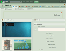 Tablet Screenshot of jbainbrid.deviantart.com