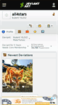 Mobile Screenshot of all4stars.deviantart.com