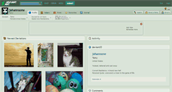 Desktop Screenshot of johannsone.deviantart.com