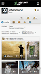Mobile Screenshot of johannsone.deviantart.com