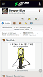 Mobile Screenshot of deeper-blue.deviantart.com