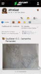 Mobile Screenshot of afrogod.deviantart.com
