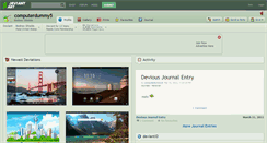 Desktop Screenshot of computerdummy5.deviantart.com
