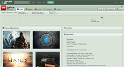 Desktop Screenshot of jjprince.deviantart.com