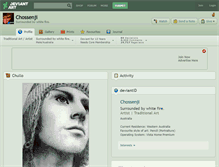 Tablet Screenshot of chossenji.deviantart.com