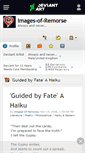 Mobile Screenshot of images-of-remorse.deviantart.com