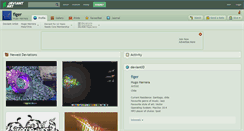 Desktop Screenshot of figer.deviantart.com