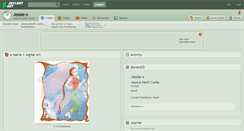 Desktop Screenshot of jessie-x.deviantart.com