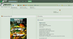 Desktop Screenshot of nightwind23.deviantart.com