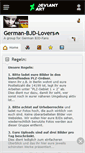 Mobile Screenshot of german-bjd-lovers.deviantart.com