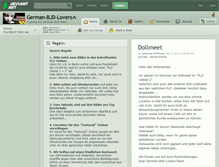 Tablet Screenshot of german-bjd-lovers.deviantart.com