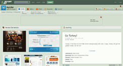 Desktop Screenshot of mylifer.deviantart.com
