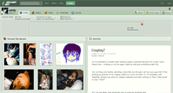 Desktop Screenshot of emiz.deviantart.com