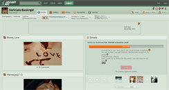 Desktop Screenshot of darkgaia-badangel.deviantart.com
