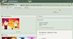 Desktop Screenshot of battler-x-beatrice.deviantart.com