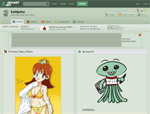 Tablet Screenshot of keidashu.deviantart.com