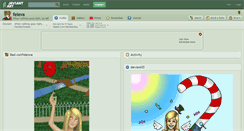 Desktop Screenshot of feleva.deviantart.com