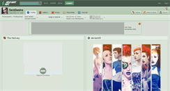Desktop Screenshot of dezidesire.deviantart.com