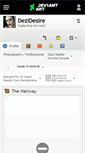 Mobile Screenshot of dezidesire.deviantart.com
