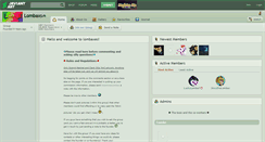 Desktop Screenshot of lombaxs.deviantart.com