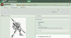 Desktop Screenshot of icephoenixx.deviantart.com