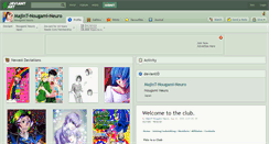 Desktop Screenshot of majint-nougami-neuro.deviantart.com