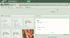 Desktop Screenshot of darayman.deviantart.com