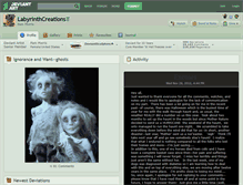 Tablet Screenshot of labyrinthcreations.deviantart.com