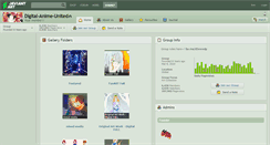 Desktop Screenshot of digital-anime-united.deviantart.com