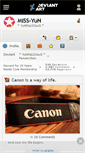 Mobile Screenshot of miss-yun.deviantart.com