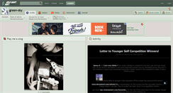 Desktop Screenshot of green-sky.deviantart.com