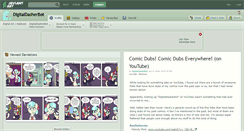 Desktop Screenshot of digitaldasherbot.deviantart.com