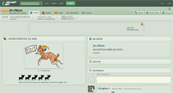 Desktop Screenshot of jin-rikkun.deviantart.com