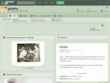 Tablet Screenshot of galalefey.deviantart.com